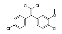 1-Chloro-4-[2,2-dichloro-1-(4-chloro-phenyl)-vinyl]-2-methoxy-benzene结构式