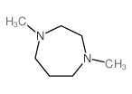 1H-1,4-Diazepine,hexahydro-1,4-dimethyl- Structure