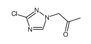 1-(3-chloro-1,2,4-triazol-1-yl)propan-2-one结构式