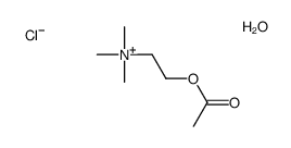 2-acetyloxyethyl(trimethyl)azanium,chloride,hydrate结构式