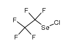 pentafluoropethanselenylchloride Structure