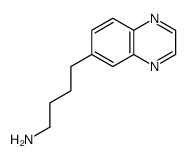 4-quinoxalin-6-ylbutan-1-amine结构式