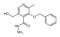 3-O-Benzyl-4-pyridoxinsaeurehydrazid结构式