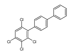 1,2,3,5-tetrachloro-4-(4-phenylphenyl)benzene Structure