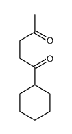 1-cyclohexylpentane-1,4-dione Structure