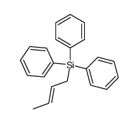 E-crotyltriphenylsilane Structure