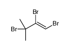 1,2,3-tribromo-3-methylbut-1-ene结构式