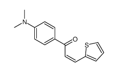 1-[4-(dimethylamino)phenyl]-3-thiophen-2-ylprop-2-en-1-one Structure