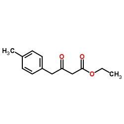 Ethyl 4-(4-methylphenyl)-3-oxobutanoate structure