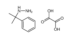 oxalic acid,2-phenylpropan-2-ylhydrazine Structure