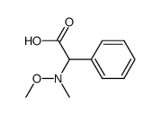 (methoxy-methyl-amino)-phenyl-acetic acid结构式