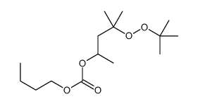 butyl (4-tert-butylperoxy-4-methylpentan-2-yl) carbonate Structure