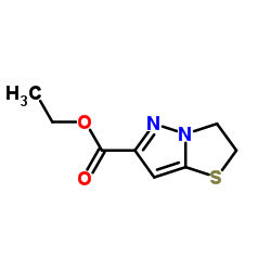 Ethyl 2,3-dihydropyrazolo[5,1-b][1,3]thiazole-6-carboxylate结构式