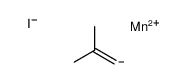 iodomanganese(1+),2-methylprop-1-ene结构式