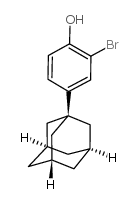 4-(1-金刚烷)-2-溴苯酚图片