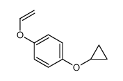 1-cyclopropyloxy-4-ethenoxybenzene Structure