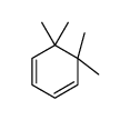 5,5,6,6-tetramethylcyclohexa-1,3-diene Structure