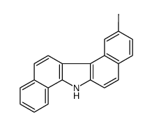 2-Methyl-7H-dibenzo[a,g]carbazole结构式