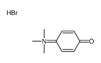 (4-hydroxyphenyl)-trimethylazanium,bromide Structure