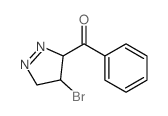 Methanone,(4-bromo-4,5-dihydro-3H-pyrazol-3-yl)phenyl- Structure