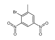 2-bromo-3,5-dinitro-toluene结构式