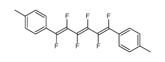 1,6-di(p-tolyl)-perfluorohexa-1,3,5-triene Structure