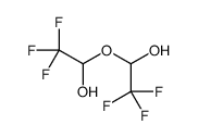 2,2,2-trifluoro-1-(2,2,2-trifluoro-1-hydroxyethoxy)ethanol Structure