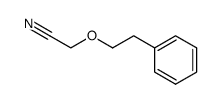 phenethyloxy-acetonitrile Structure