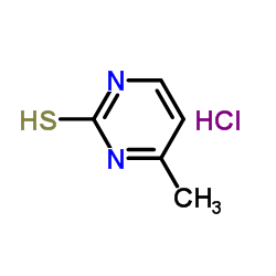 4-Methylpyrimidine-2-thiol hydrochloride (1:1) picture