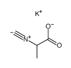 potassium α-isocyano-propionate Structure