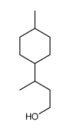 gamma,4-dimethylcyclohexanepropanol structure