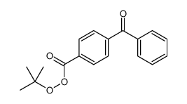 T-BUTYL P-BENZOYL PERBENZOATE structure