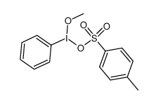 (methoxy(tosyloxy)iodo)benzene结构式