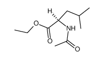 N-acetyl-O-ethyl-D-leucine Structure