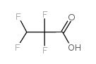 3H-Tetrafluoropropionic acid structure