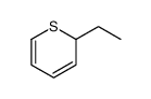 2-ethyl-2H-thiopyran Structure