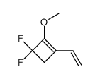 Cyclobutene, 1-ethenyl-3,3-difluoro-2-methoxy- (9CI) Structure