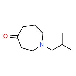 4H-Azepin-4-one,hexahydro-1-(2-methylpropyl)-(9CI) structure