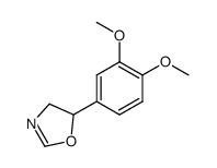 5-(3,4-Dimethoxyphenyl)-2-oxazoline Structure