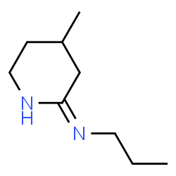 2-Pyridinamine,3,4,5,6-tetrahydro-4-methyl-N-propyl-(9CI) Structure