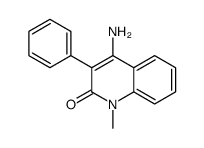 4-amino-1-methyl-3-phenylquinolin-2-one Structure