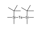 tert-butyl-[tert-butyl(dimethyl)silyl]tellanyl-dimethylsilane Structure