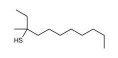 3-methylundecane-3-thiol Structure