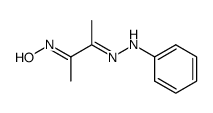 3-hydroxyomono-2-phenylhydrazonobutane Structure