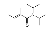 (E)-N,N-diisopropyl-2-methyl-2-butenamide结构式
