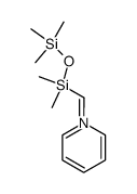 pyridinium-<(pentamethyldisiloxanyl)methylide> Structure