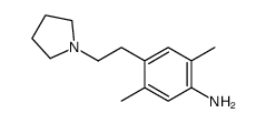 Benzenamine, 2,5-dimethyl-4-[2-(1-pyrrolidinyl)ethyl]- (9CI) picture
