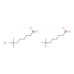 Neodecanoic acid, zinc salt, basic结构式
