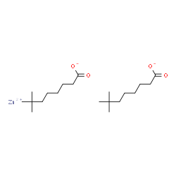 Neodecanoic acid, zinc salt, basic structure