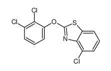 4-chloro-2-(2,3-dichlorophenoxy)benzothiazole structure